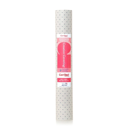 Con-Tact Brand Adhesive Drawer and Shelf Liner, Rosebud 18"x60 Ft., PK6 60F-C9AE96-06